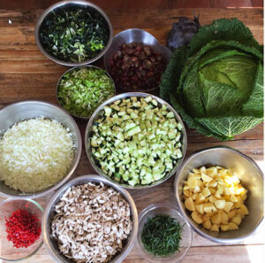 stilte retraite november - biologisch vegetarische maaltijden