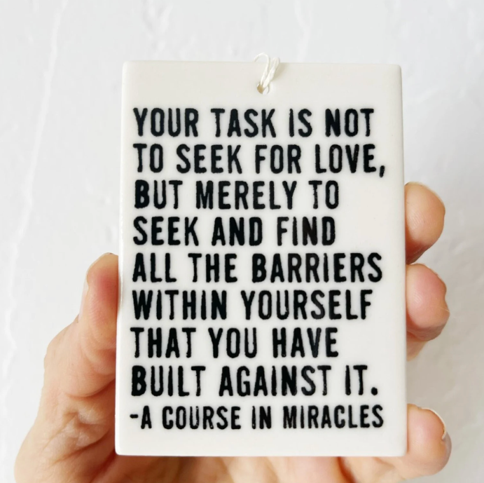 ECIW course in miracles
